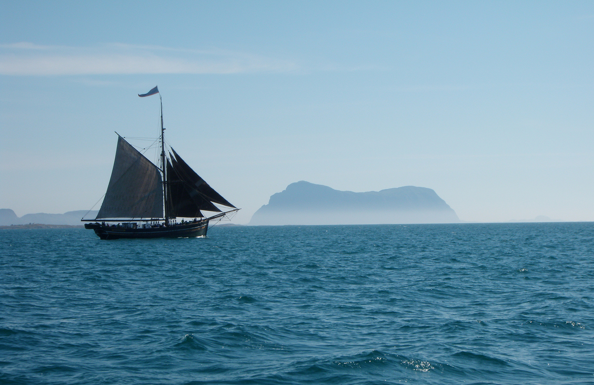Jakten "Mathilde" hos Hardanger fartøyvernsenter